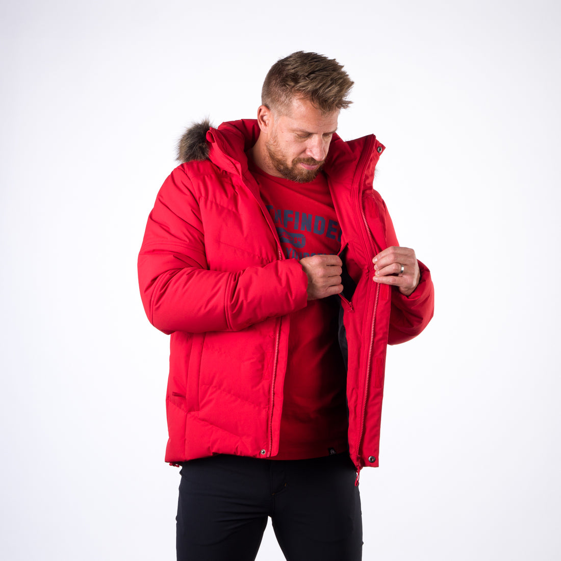 BU-3941SP men's winter sport jacket DAVIN