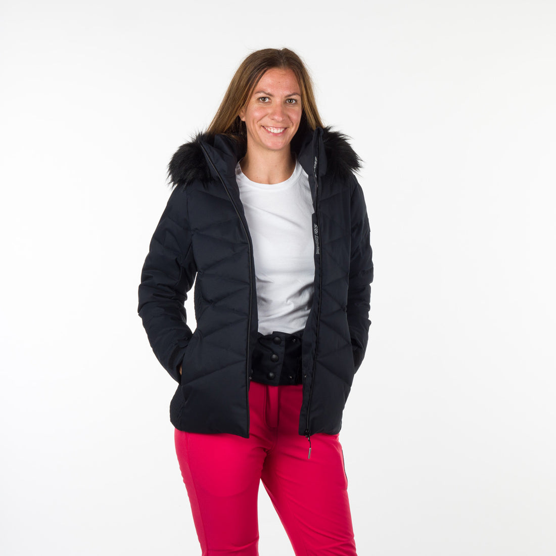 BU-4921SNW women's ski trend jacket insulated full pack KENNEDI