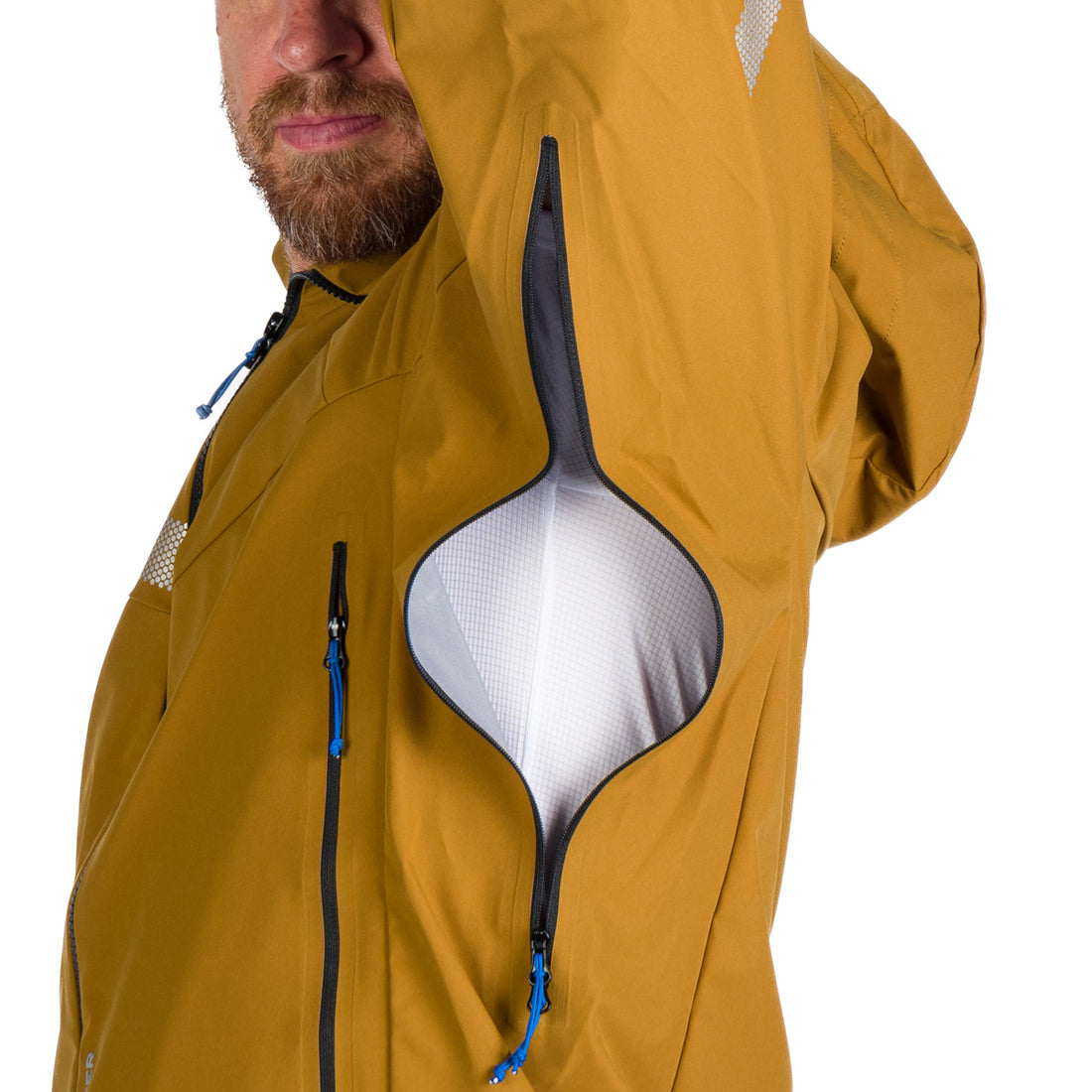 BU-5180OR men's outdoor waterproof performance softshell 3L jacket GEOFFREY