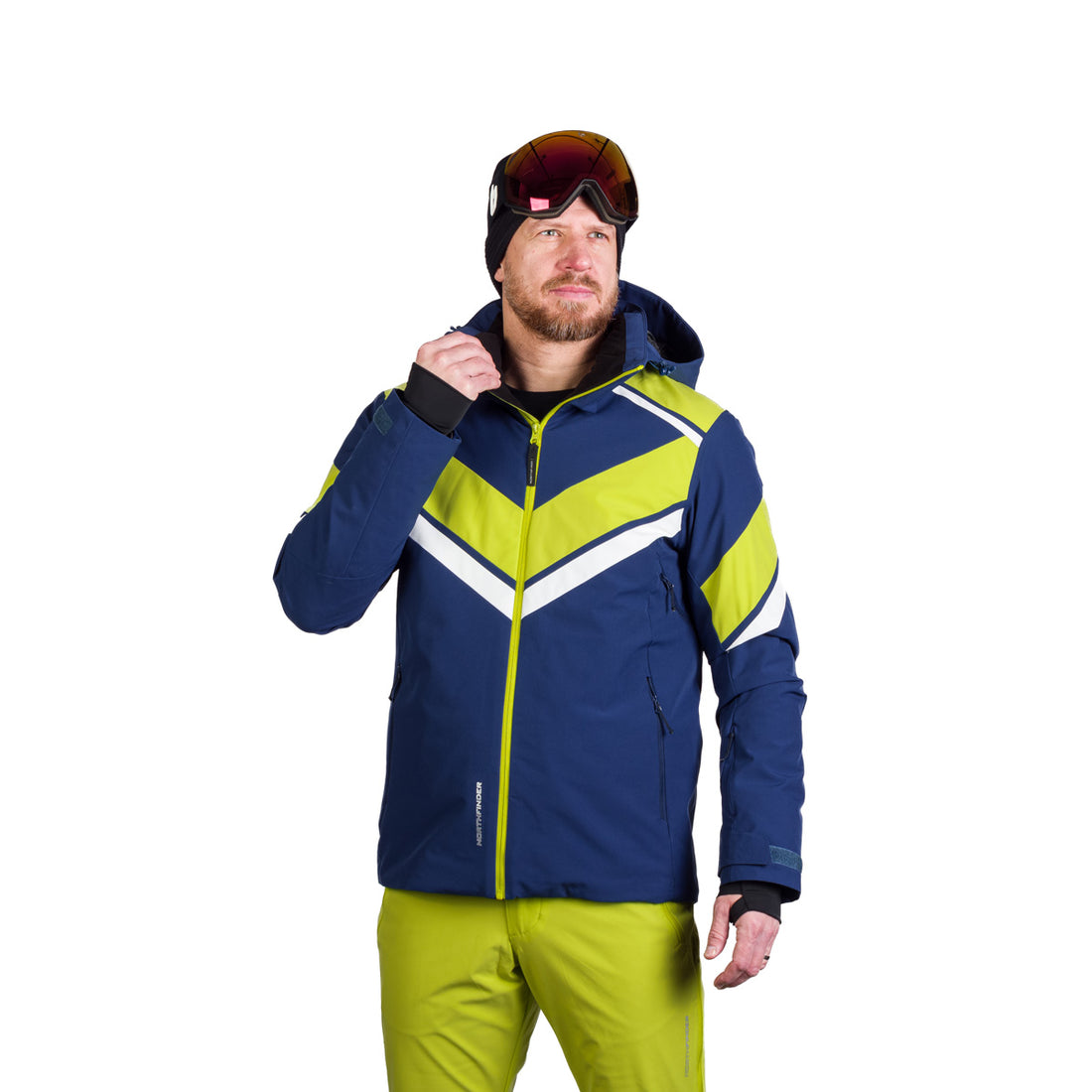 BU-5261SNW men's ski insulated trendy jacket HARDY