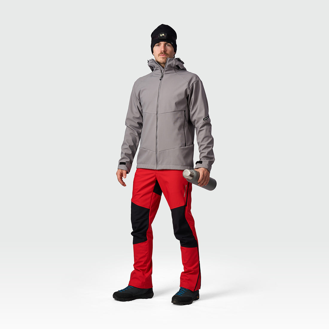 BU-5440OR men's outdoor hoody softshell jacket 3L AMADEU