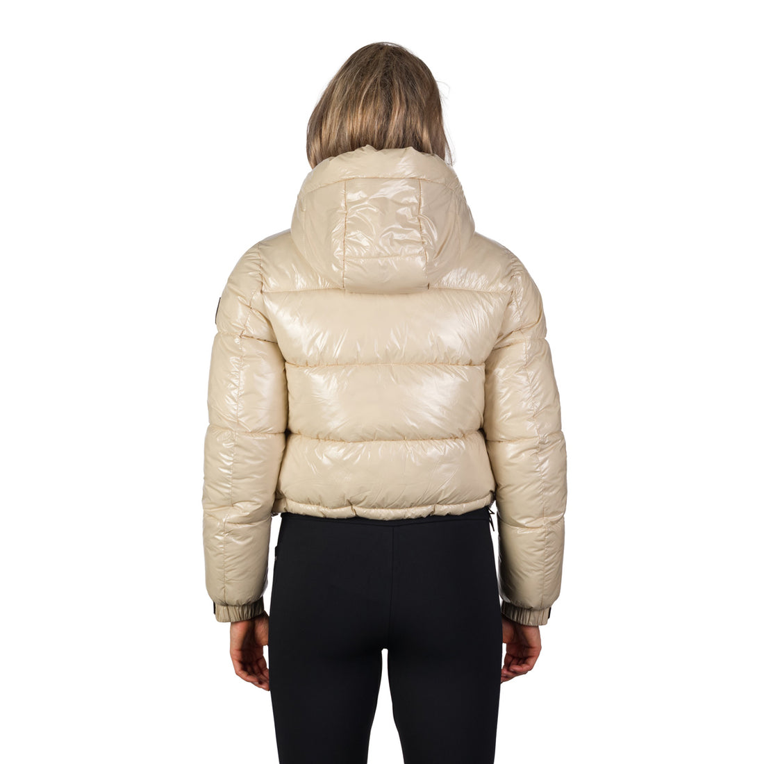 BU-6468SP women's trendy crop insulated jacket ANCHE
