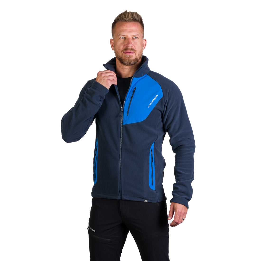MI-3738PRO men's fleece sweatshirt polartec® micro 200 PUPOV