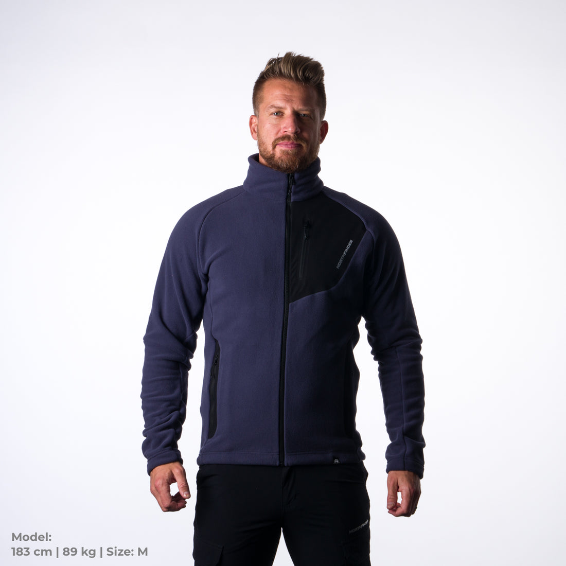MI-3738PRO-SH men's fleece sweatshirt polartec® micro 200 Pupov