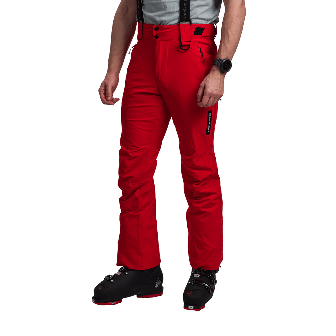 NO-5047SNW men's ski stretch trousers fully featured WALERIAN