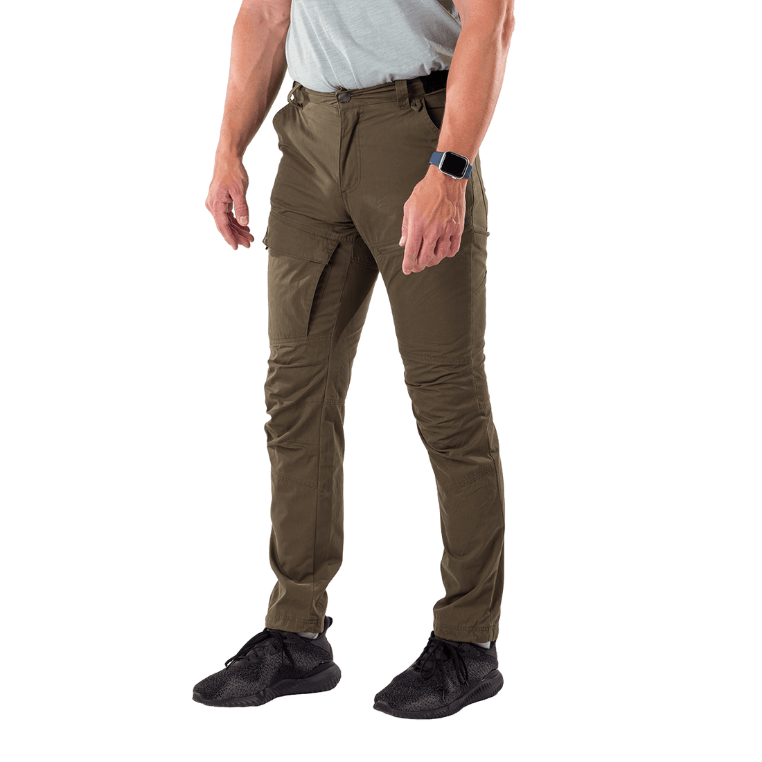 NO-5073OR men's trekking cargo cotton style pants VALENTIN