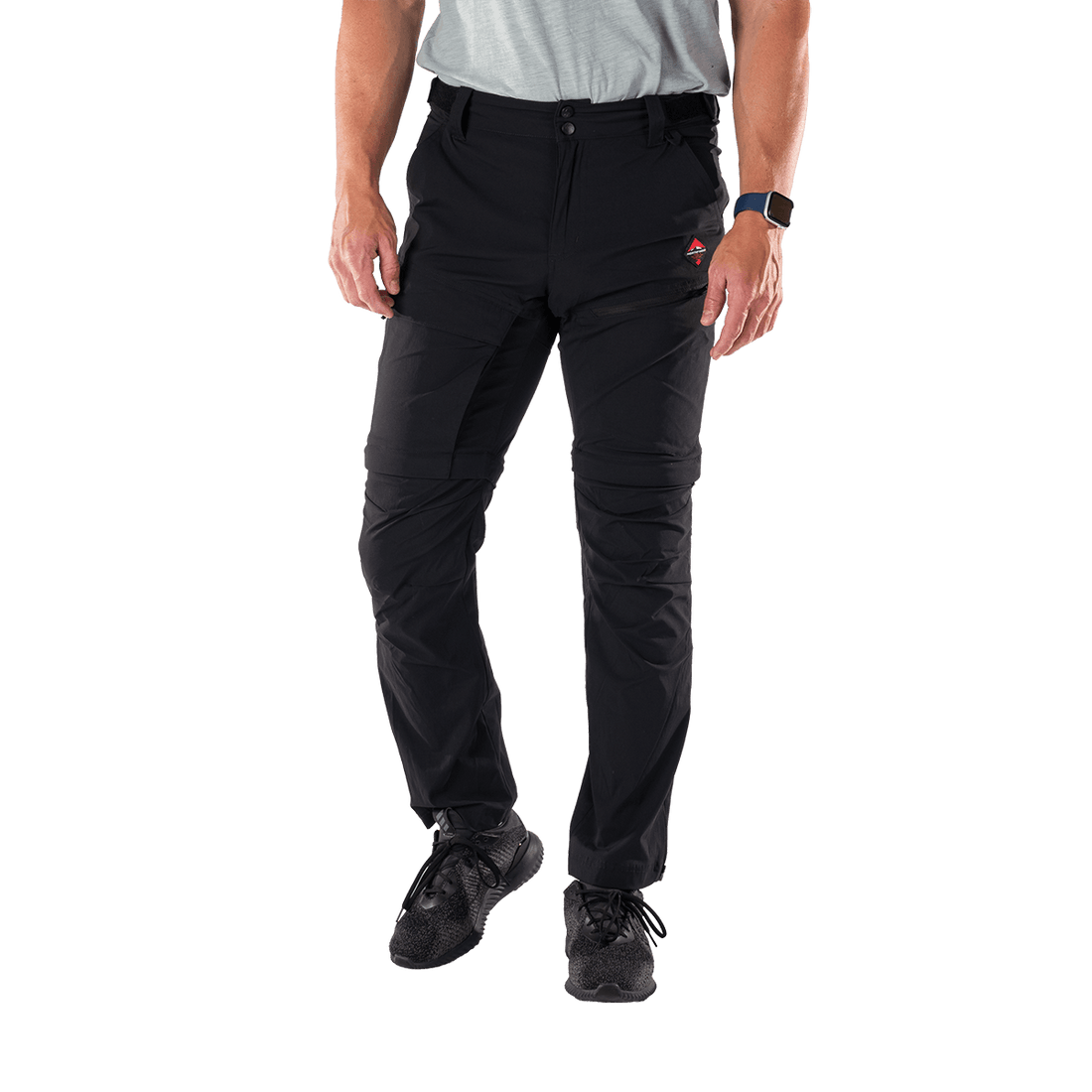 NO-5075OR men's lightweight cargo 2 in 1 zip off stretch pants BARTOL