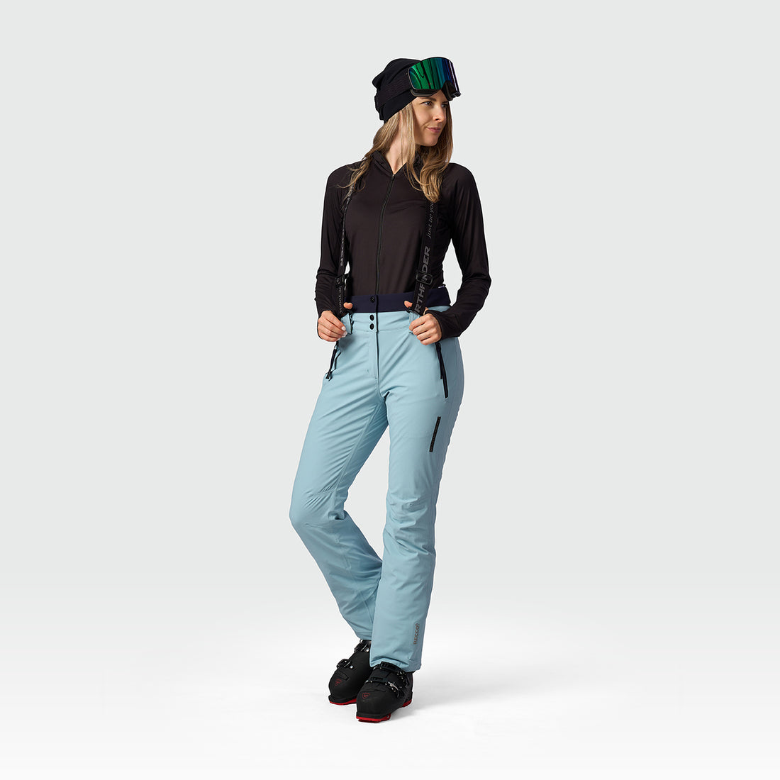 NO-6090SNW women's ski technical pants fully featured MONICA
