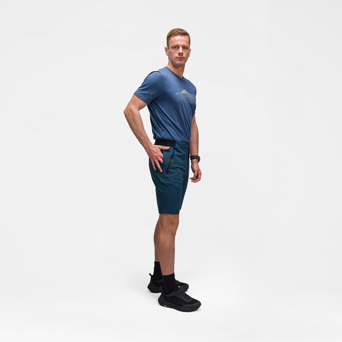 BE-3529OR men's lightweight stretch shorts ARSENI