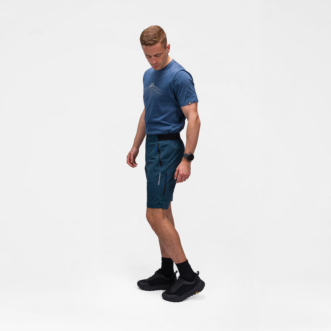 BE-3529OR men's lightweight stretch shorts ARSENI