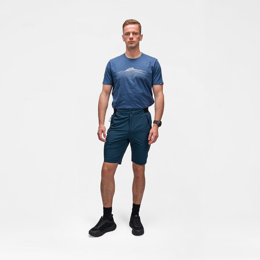 BE-3529OR men's lightweight stretch shorts ARSENI