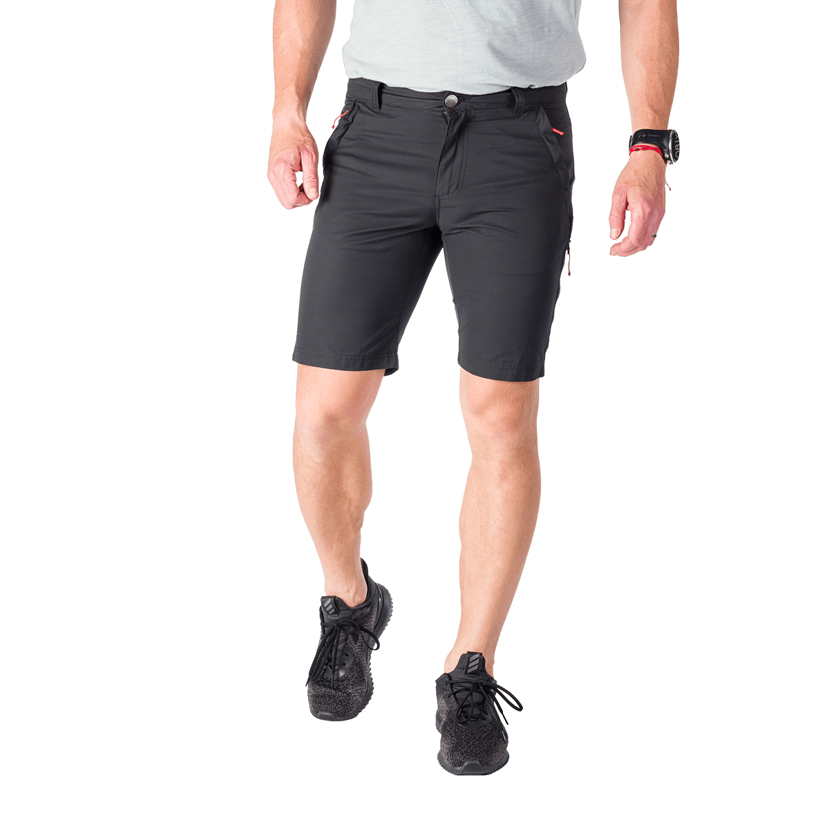 NORTHFINDER International Pánske outdoorové šortky vodoodpudivá bavlnená zmes JIMENEZ