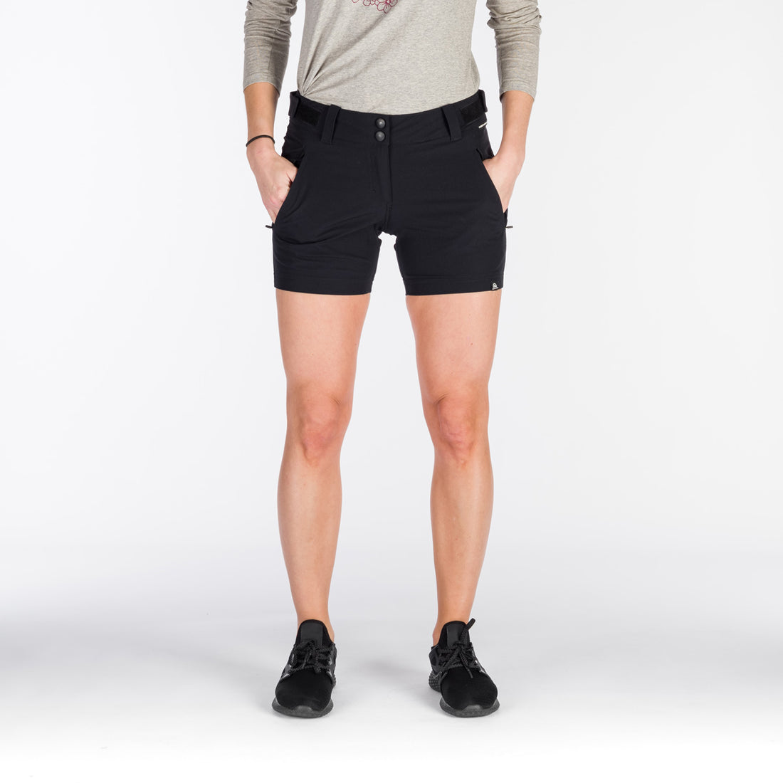 BE-4440OR women's trekking elastic regular fit shorts LOIS