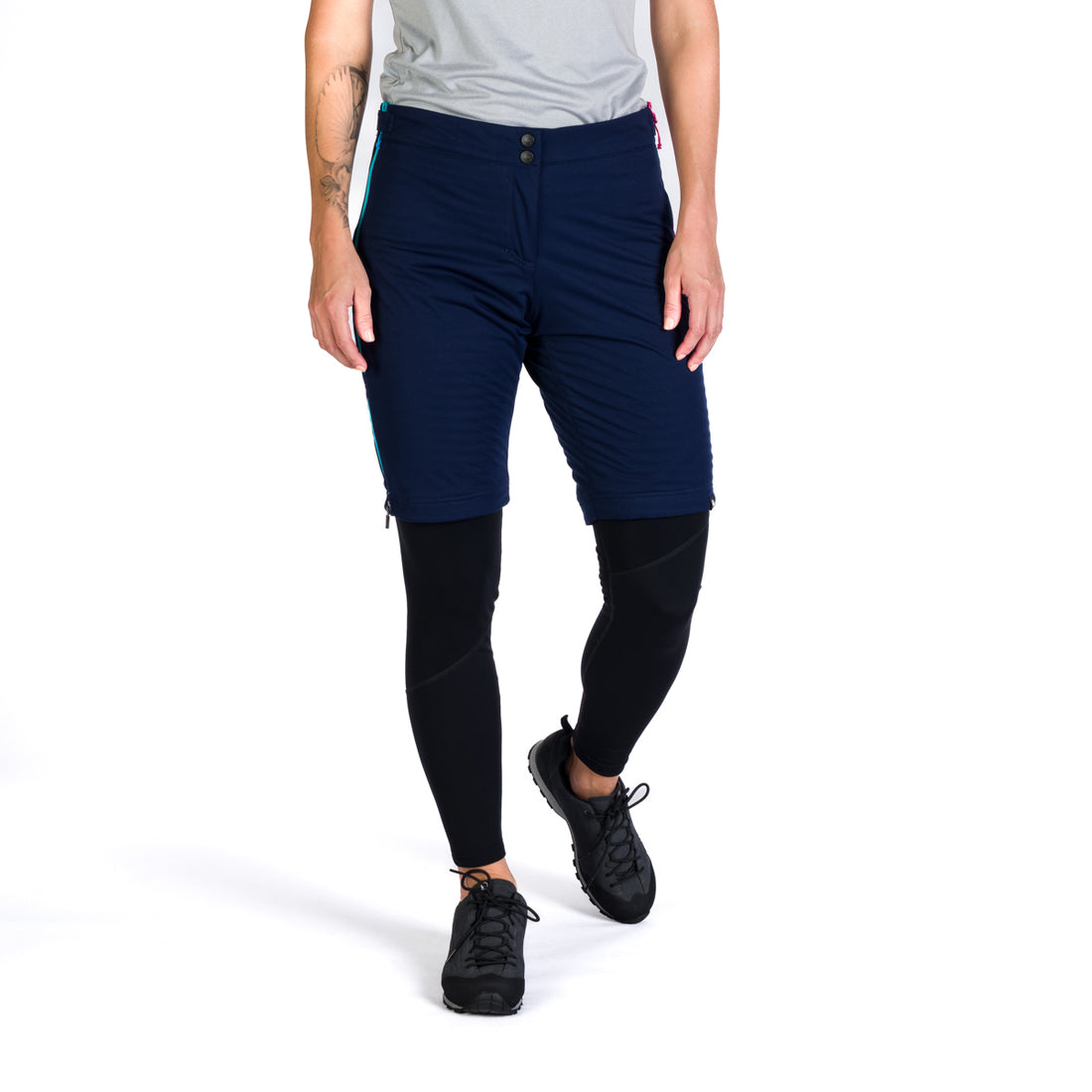 BE-4470OR women´s full-opening insulated shorts SHIRLEY