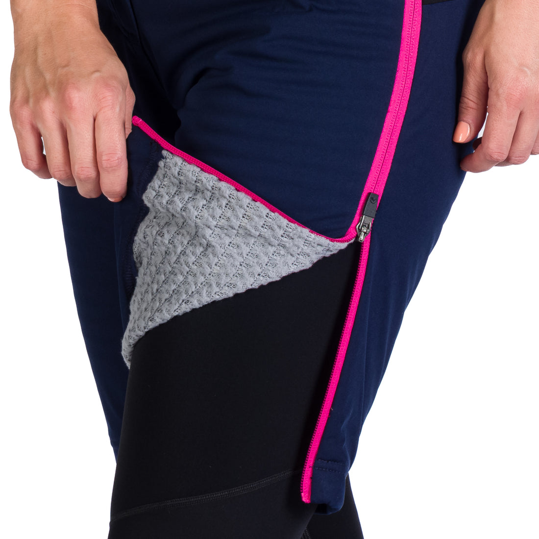 BE-4470OR women´s full-opening insulated shorts SHIRLEY