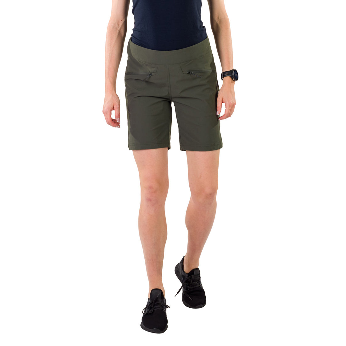 BE-4506OR women's trekking technical loose fit stretch shorts STACIE