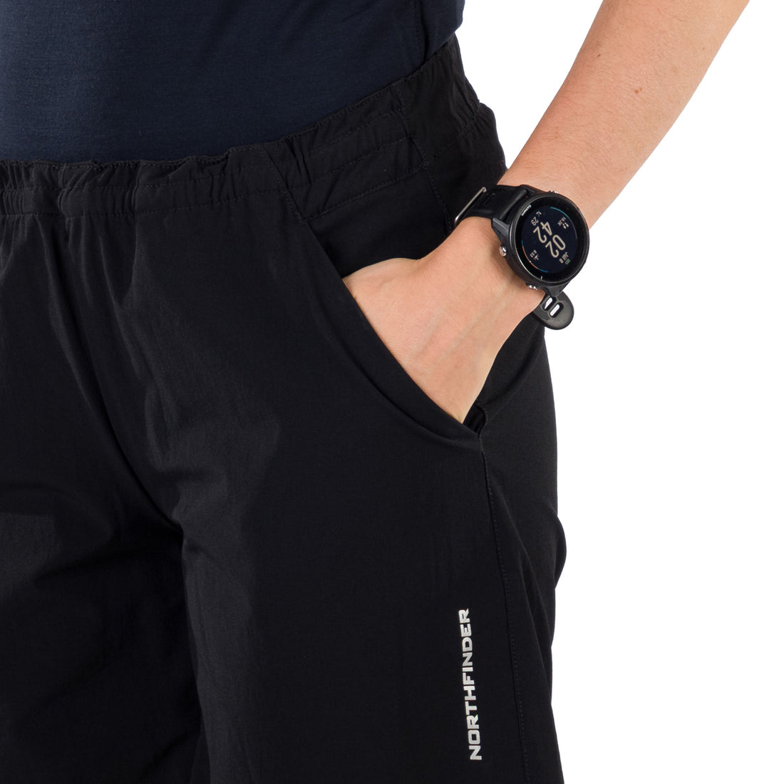 BE-4507OR women's hiking loose fit stretch shorts BOBBI