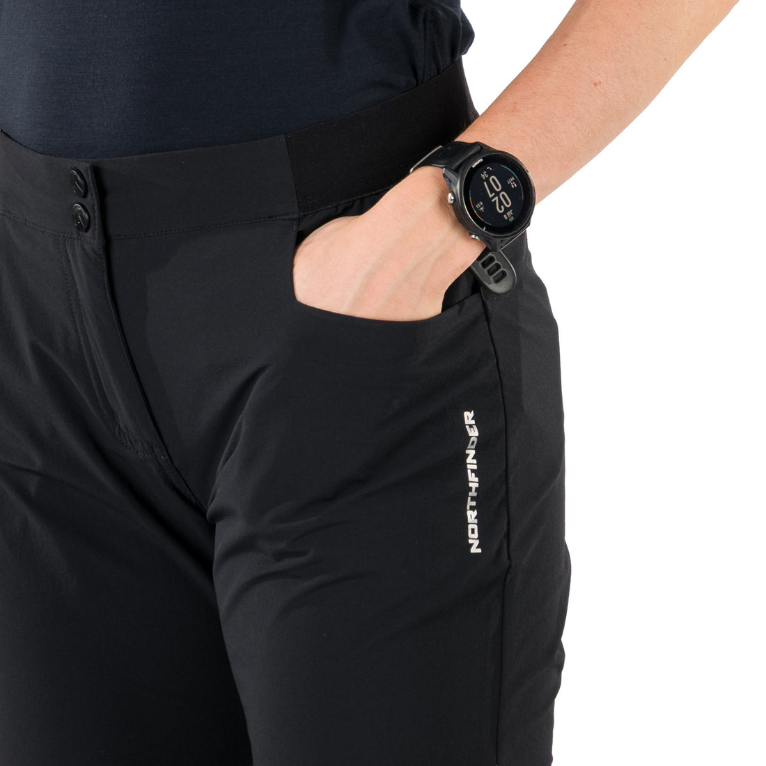 BE-4510OR women's trekking comfort lightweight stretch 3/4 shorts NIKKI