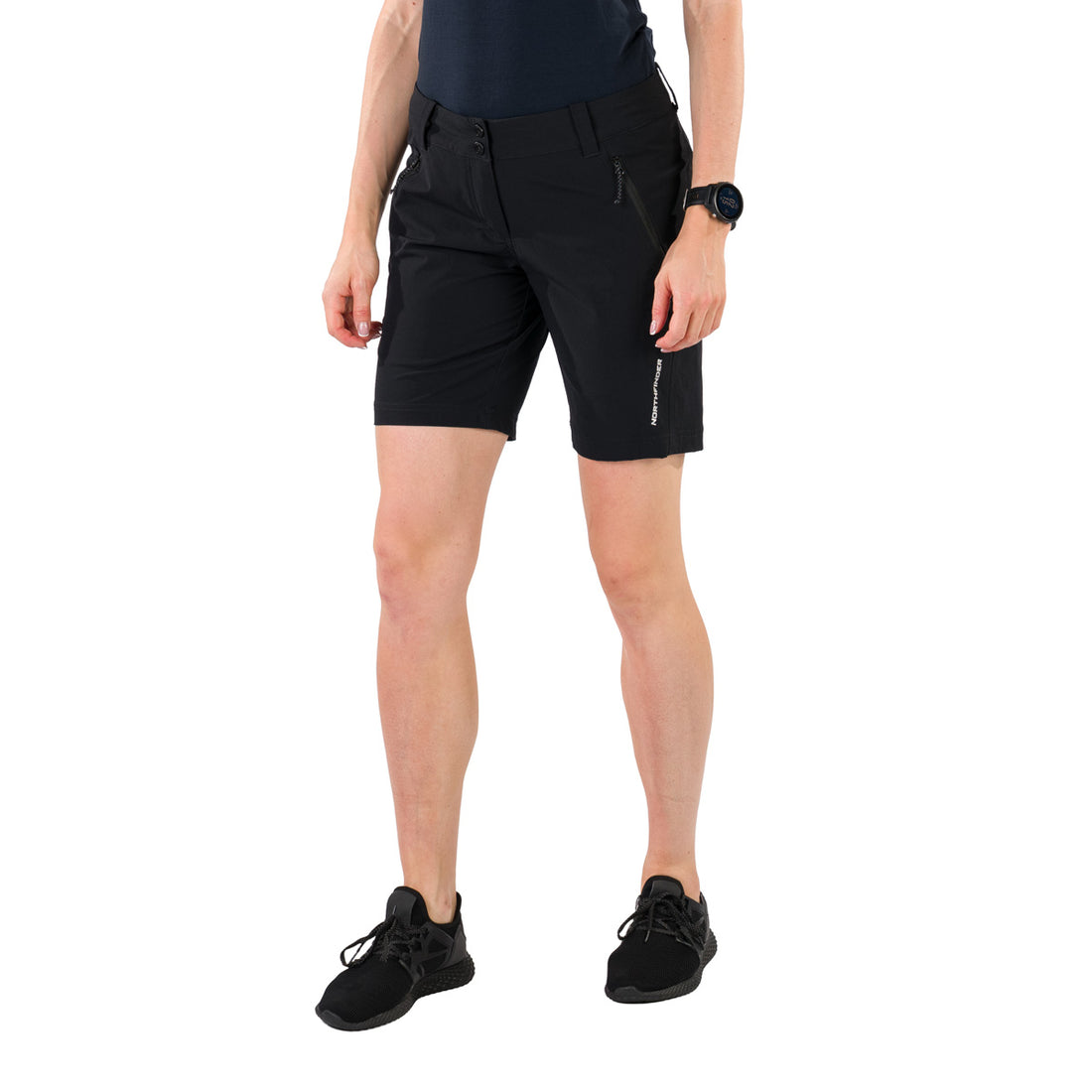 BE-4512OR women's trekking technical regular fit stretch shorts CHANDRA