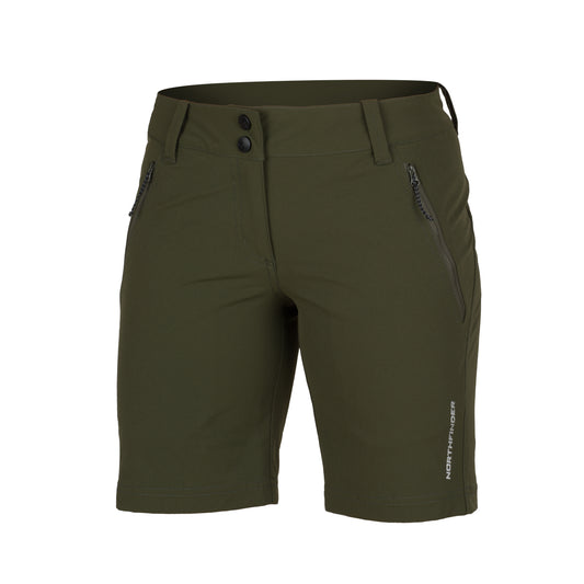 BE-4512OR women's trekking technical regular fit stretch shorts CHANDRA