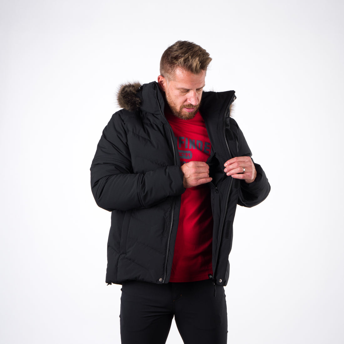 BU-3941SP men's winter sport jacket DAVIN