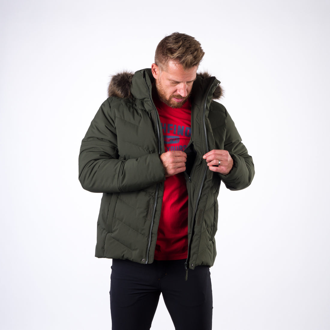 BU-3941SP men's winter sport jacket DAVIN