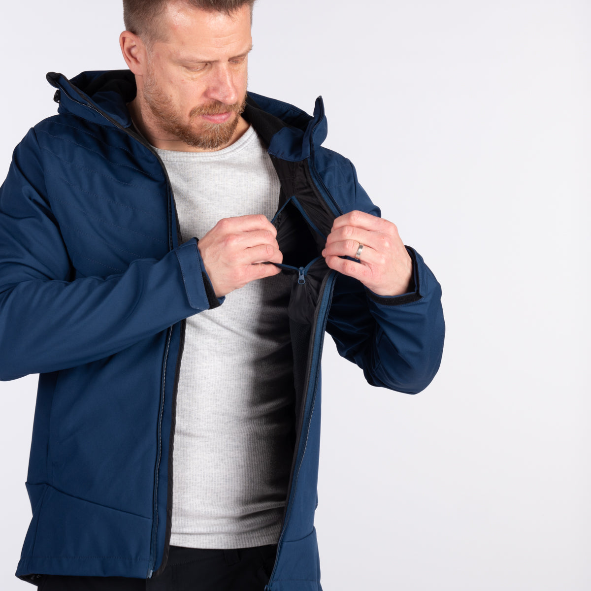 Northfinder Pánska softshellová bunda zateplená MARQUIS