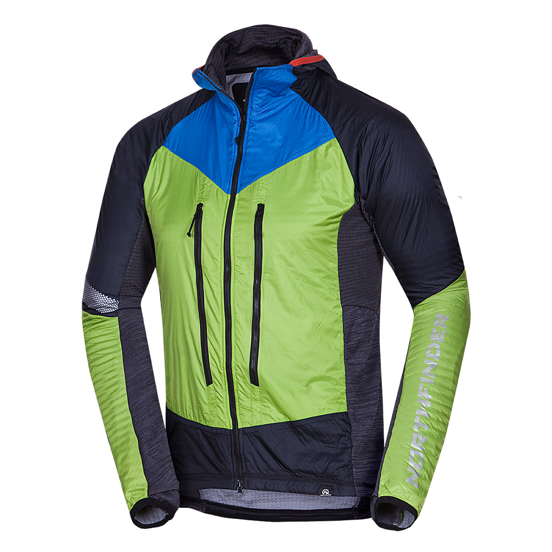 BU-5033OR men's active trekking athletic fit hybrid jacket NOLAN 