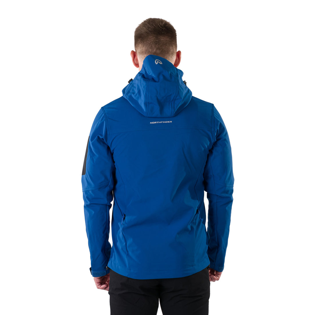 BU-5037OR men's travel softshell hood off jacket 3L ABNER