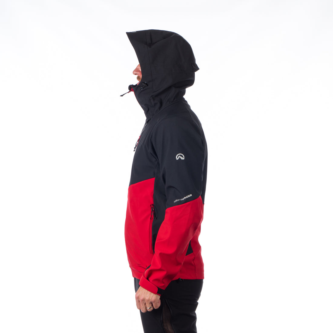BU-5101OR men's outdoor hoody mountain softshell 3L jacket GRAYSON 