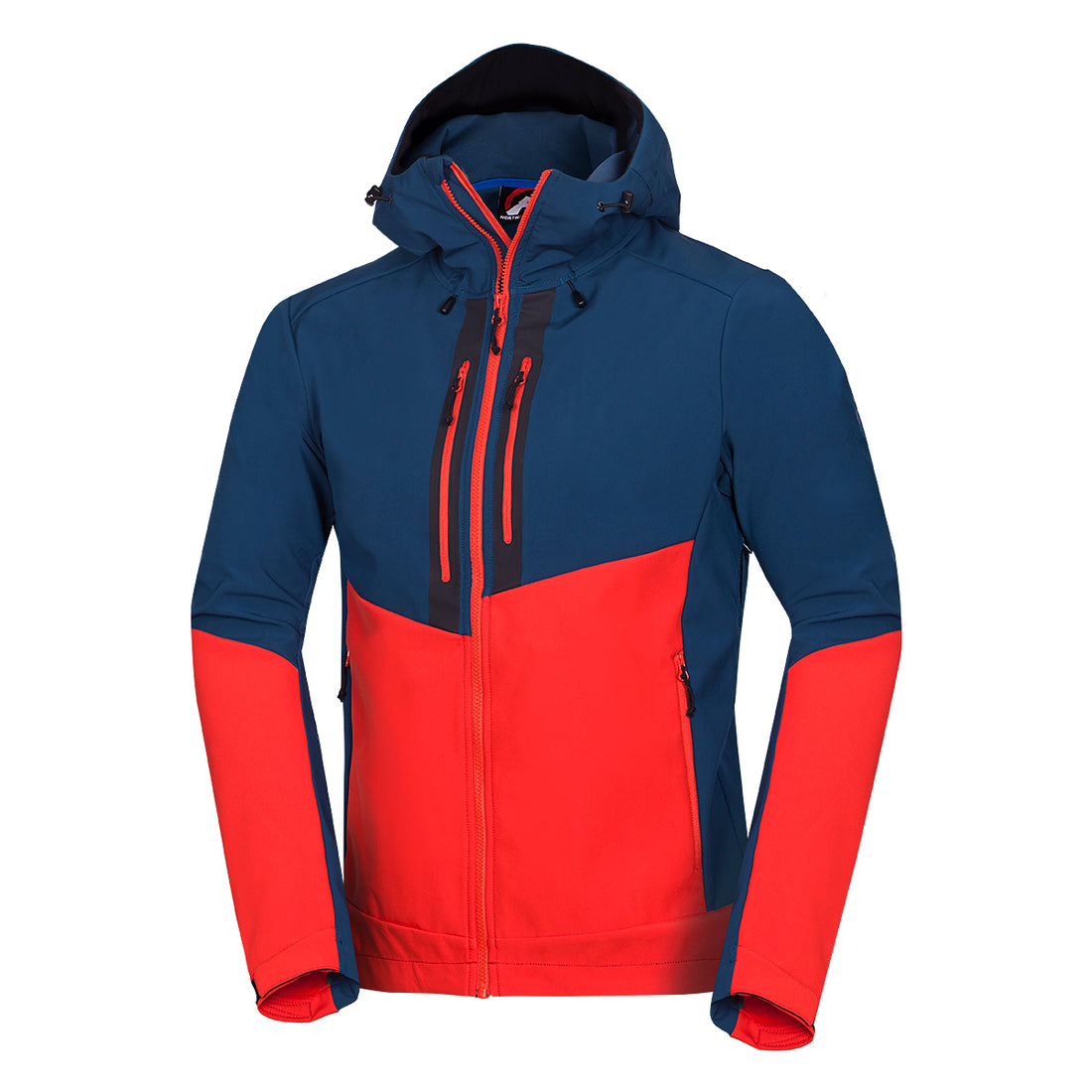BU-5101OR men's outdoor hoody mountain softshell 3L jacket GRAYSON 