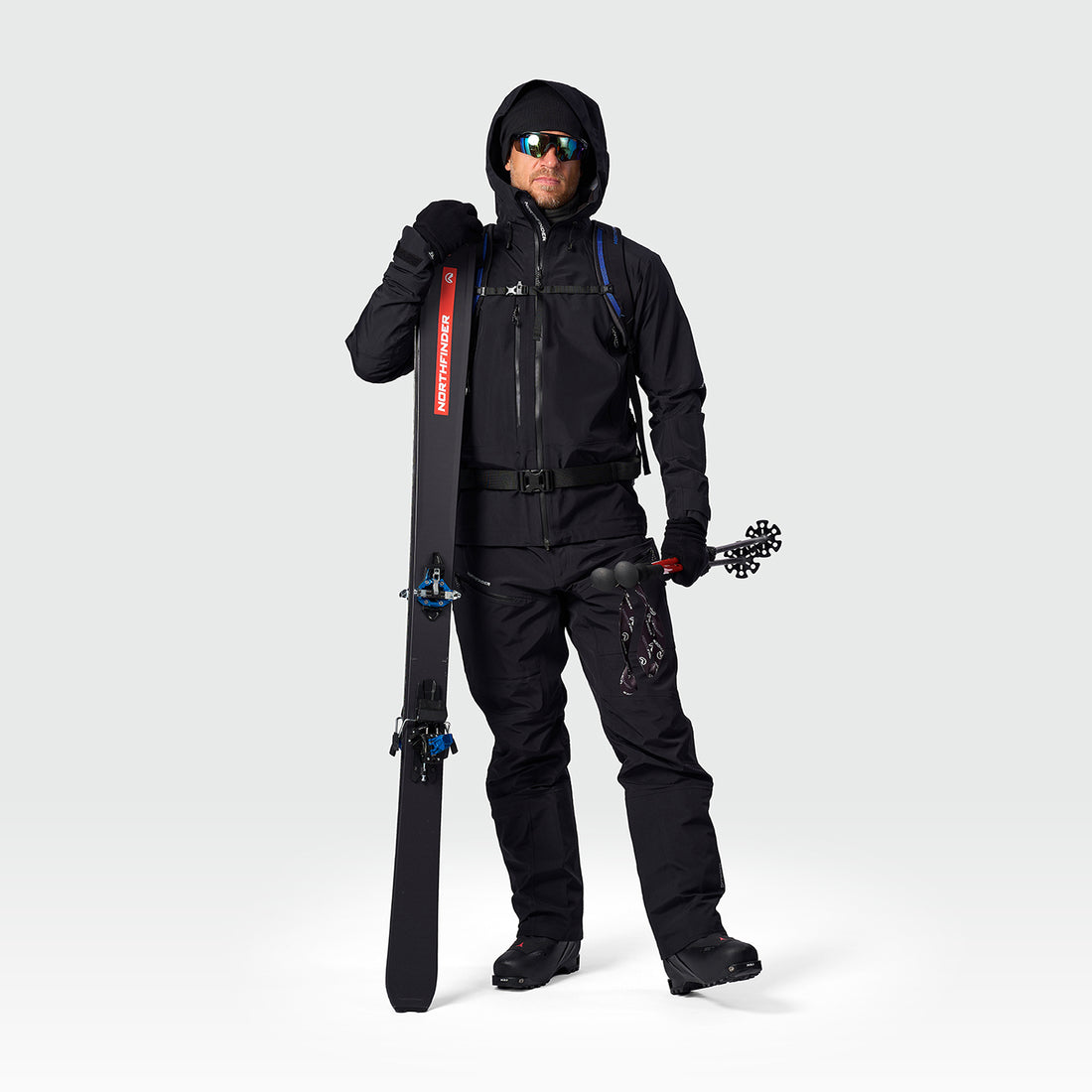 BU-5112SKP men's ski-touring technical hardshell jacket Dermizax™EV MURAN