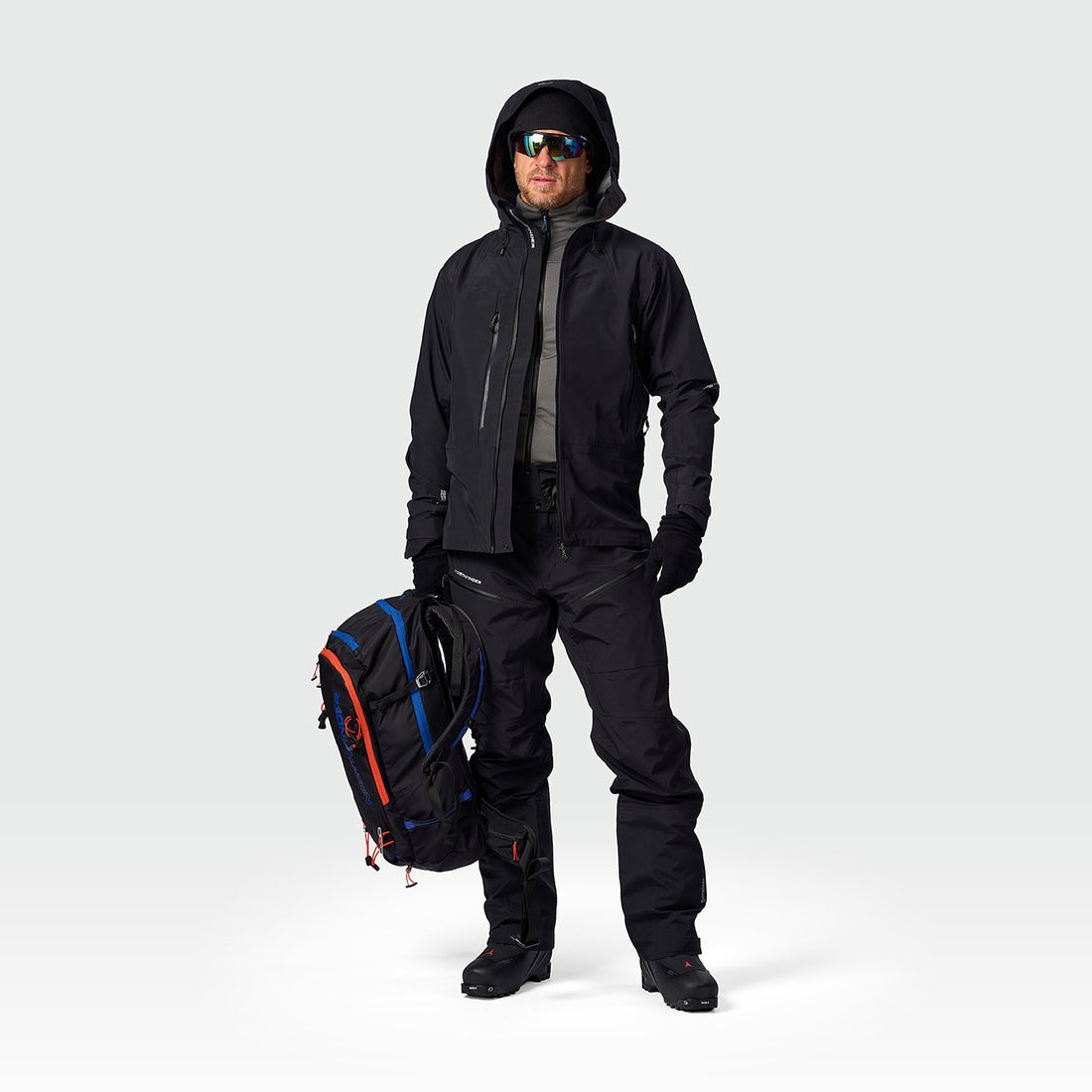 BU-5112SKP men's ski-touring technical hardshell jacket Dermizax™EV MURAN