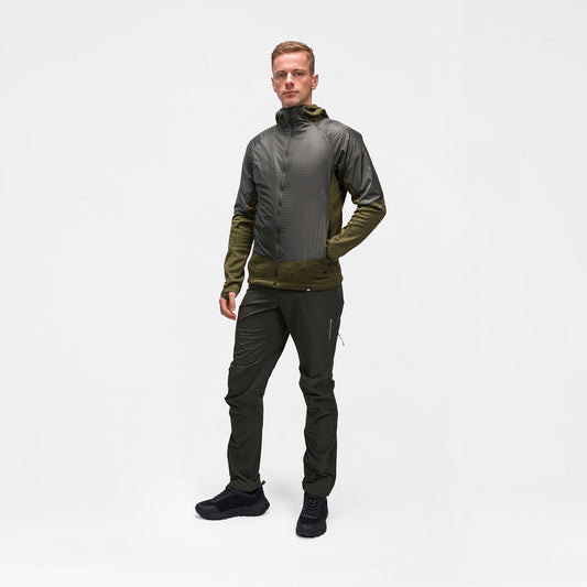 BU-5125OR Men's hybrid jacket with active insulation CERVINO