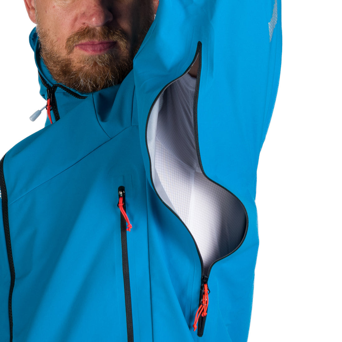 BU-5180OR men's outdoor waterproof performance softshell 3L jacket GEOFFREY