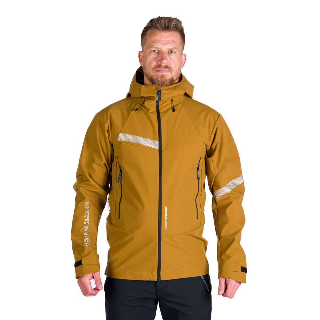 BU-5180OR men's outdoor waterproof performance softshell 3L jacket GEOFFREY