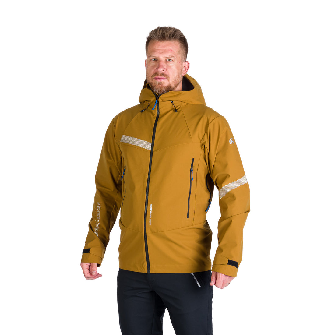 BU-5180OR men's outdoor waterproof performance softshell 3L jacket GEOFFREY