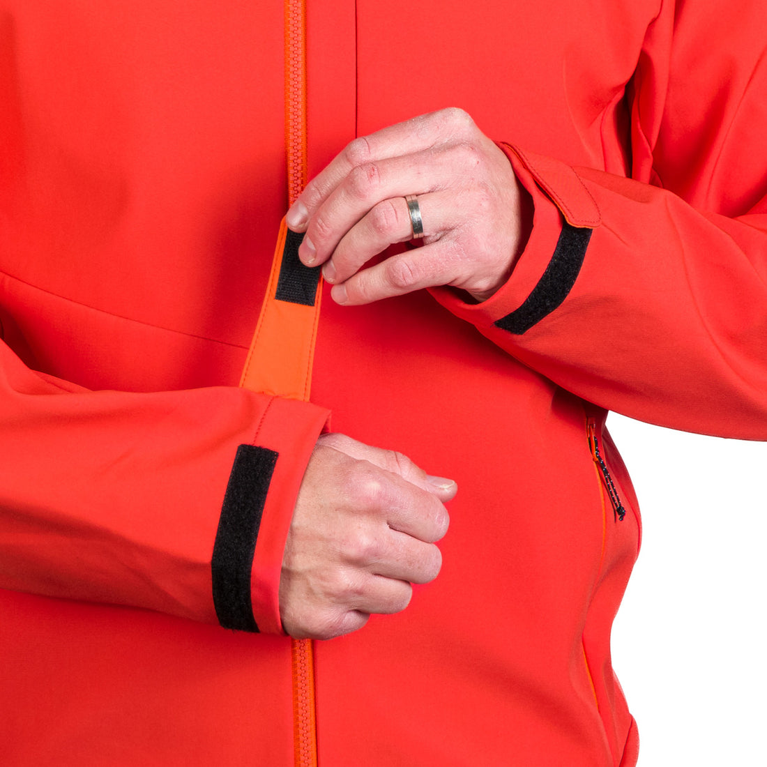 BU-5181OR men's outdoor hoody mountain softshell 3L jacket MONTE