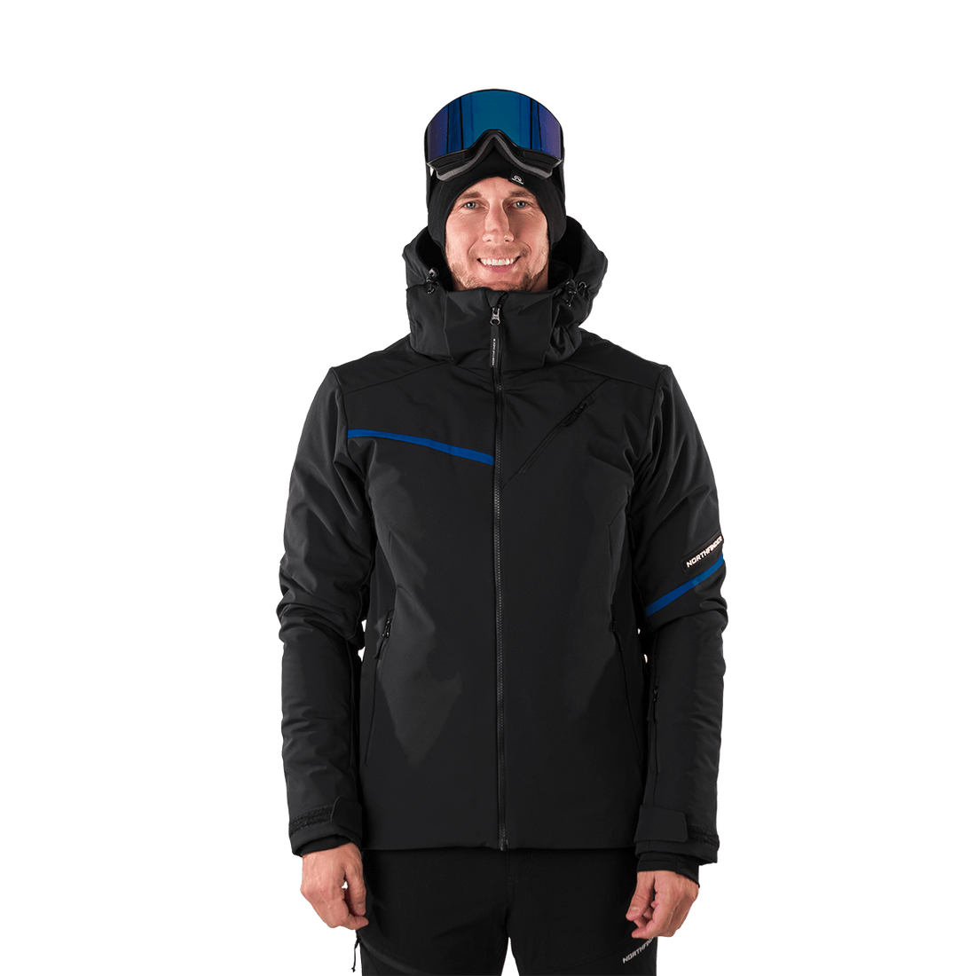 BU-5236SNW men's ski insulated softshell jacket 3L NED