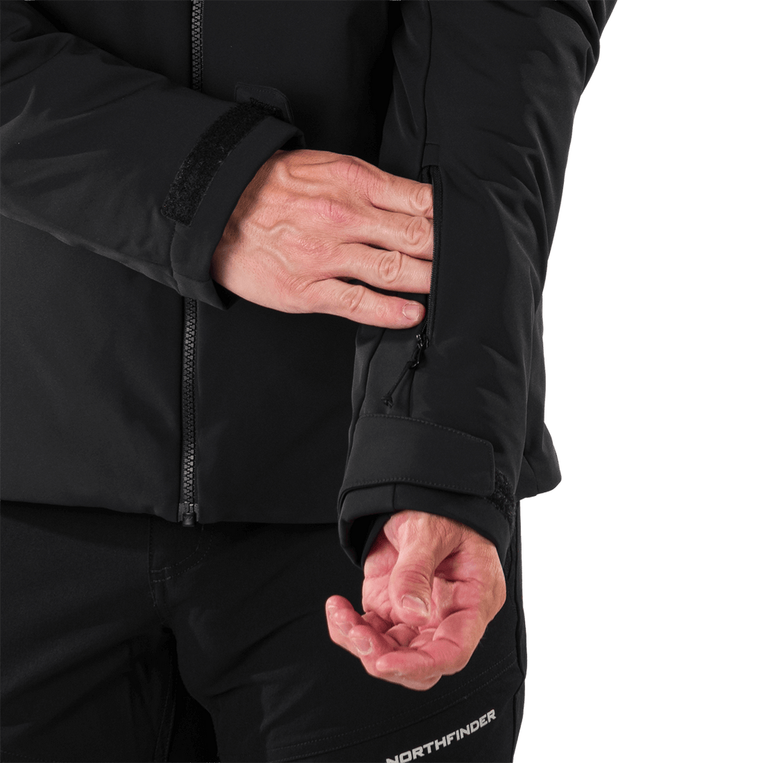 BU-5236SNW men's ski insulated softshell jacket 3L NED