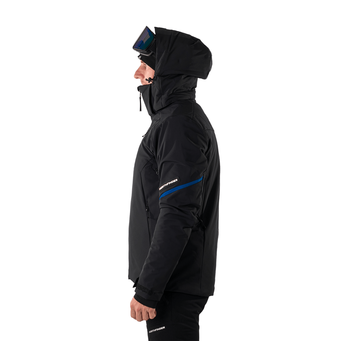 BU-5236SNW men's ski insulated softshell jacket 3L NED