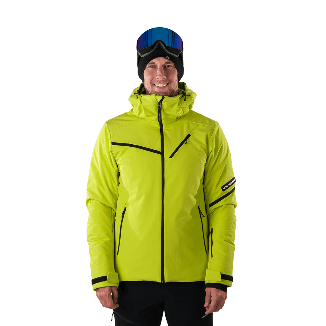 BU-5236SNW men's ski insulated softshell jacket 3L NED