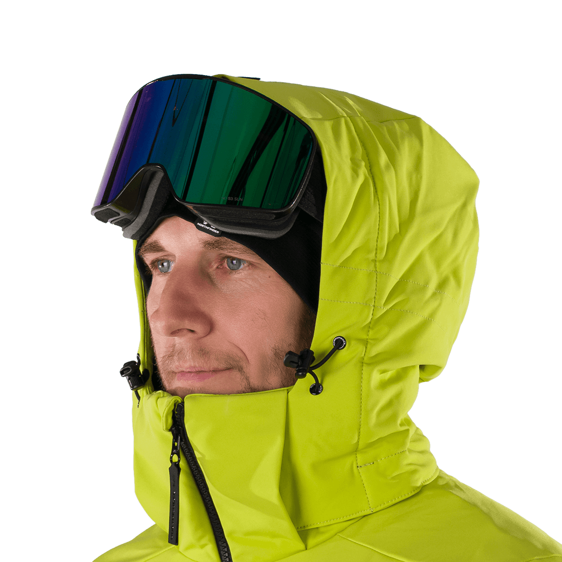 BU-5236SNW men's ski insulated softshell jacket 3L NED