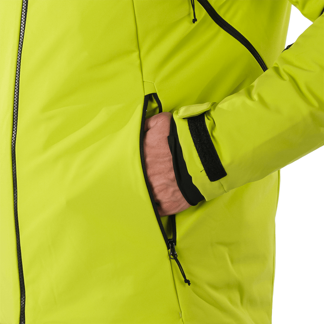 BU-5236SNW men's ski insulated softshell jacket 3L NED