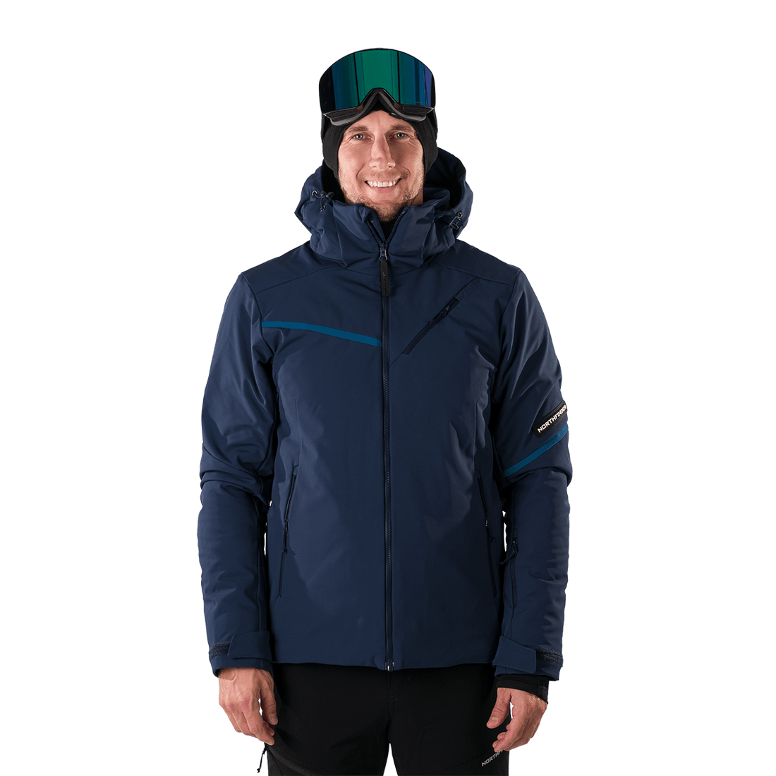 BU-5236SNW men's ski insulated softshell jacket 3L NED