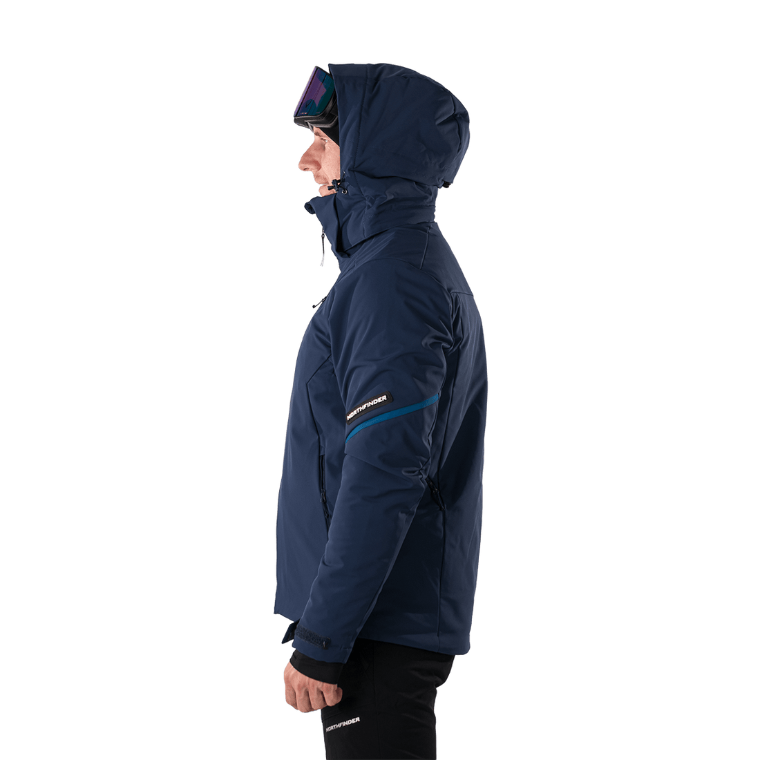 BU-5236SNW men's ski insulated softshell jacket 3L NED