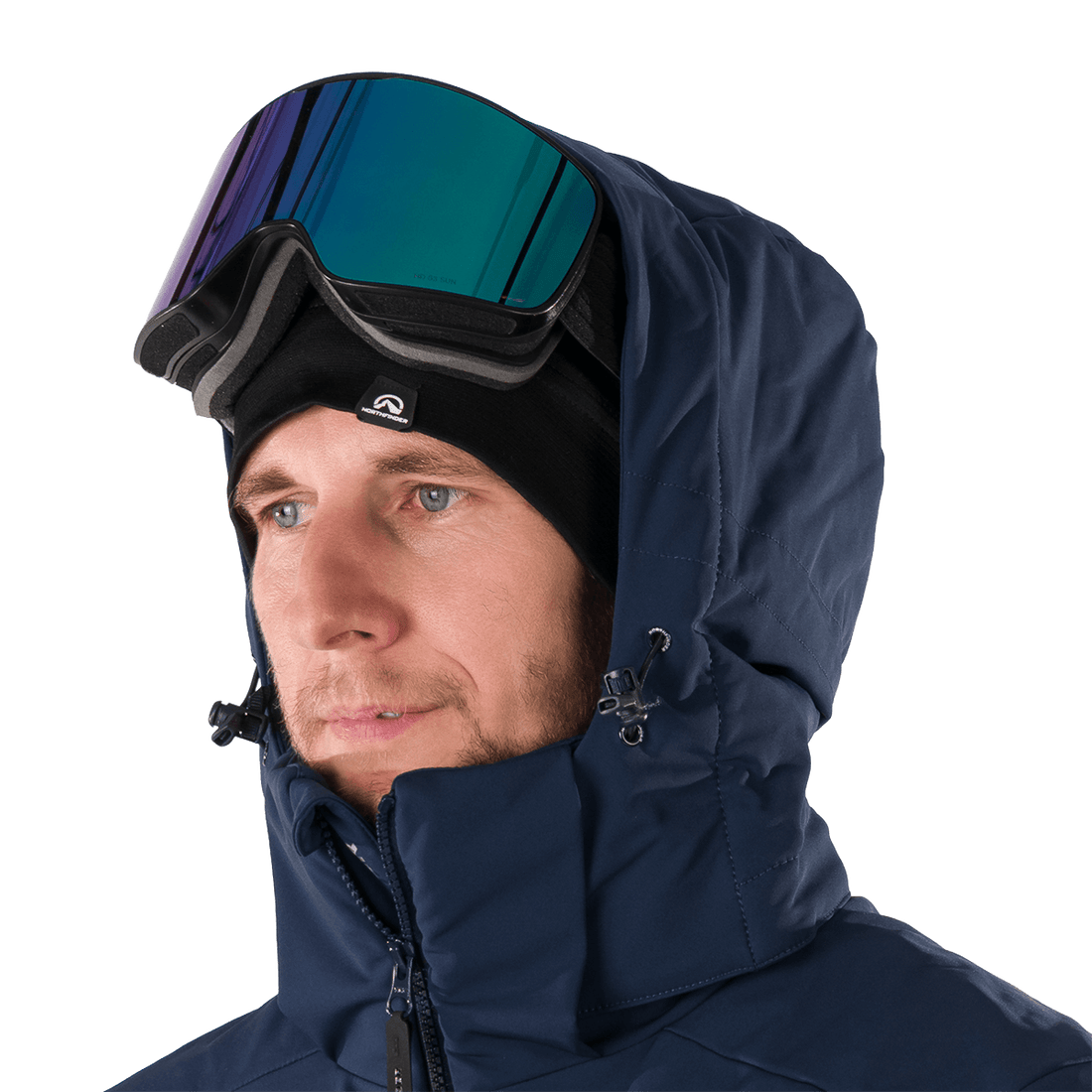 BU-5236SNW men's ski insulated softshell jacket 3L NED
