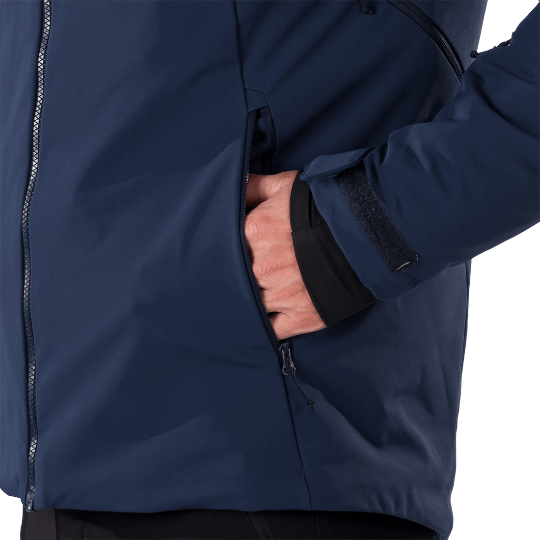BU-5236SNW men's ski insulated softshell jacket 3L NED