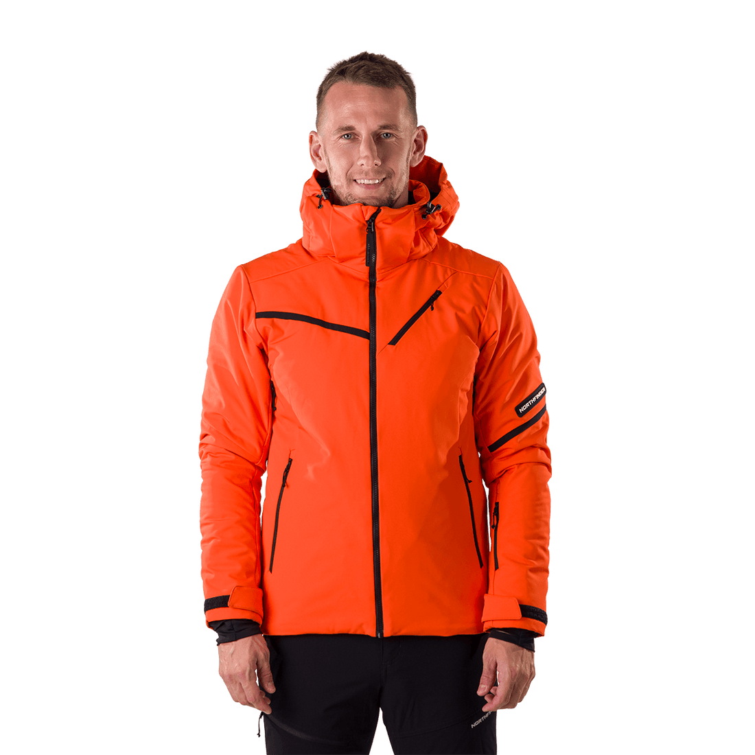 BU-5236SNW men's ski insulated softshell jacket 3L NED