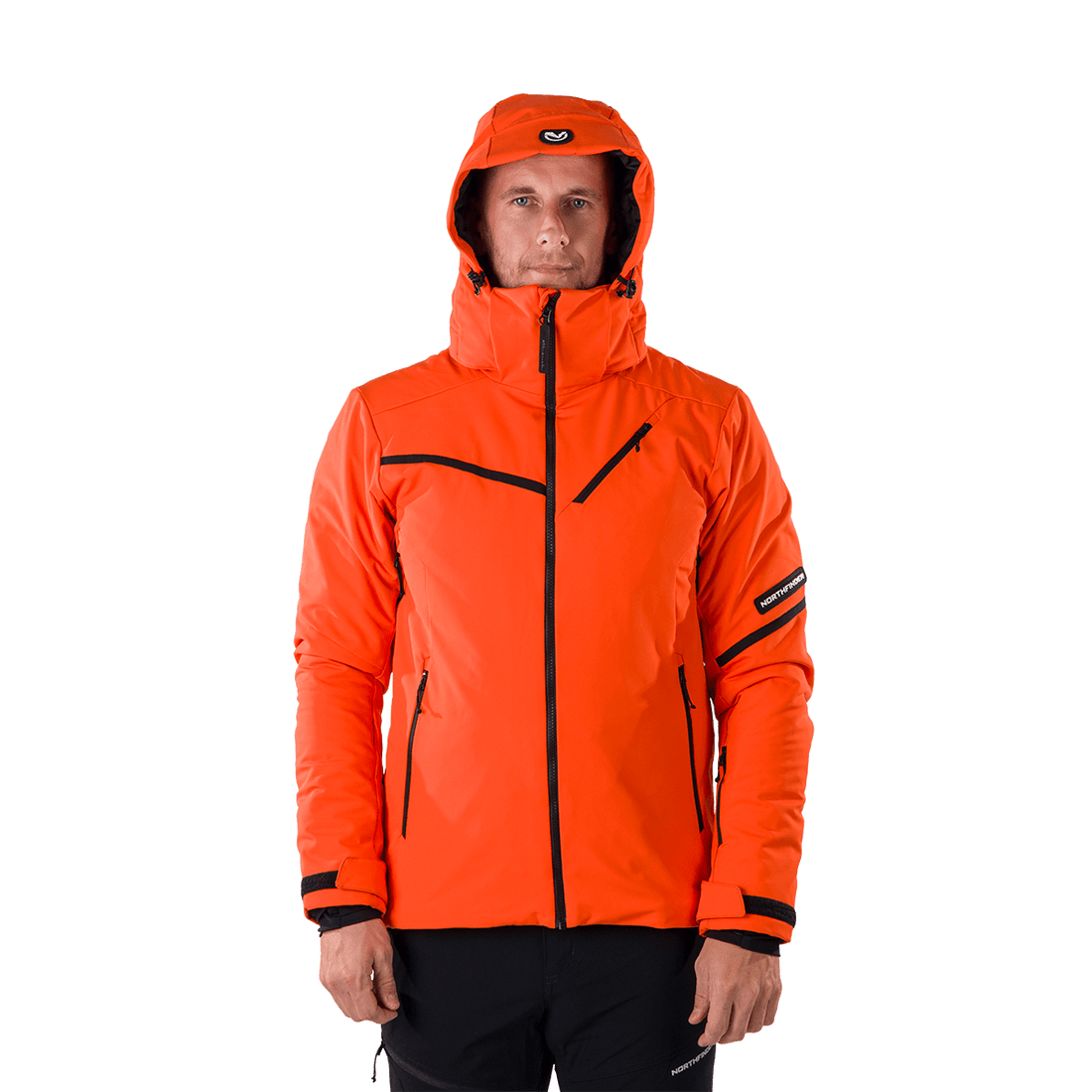 BU-5236SNW men's ski insulated softshell jacket 3L NED
